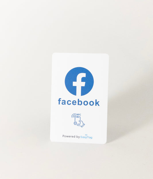 FaceBook NFC Kort - Easytag