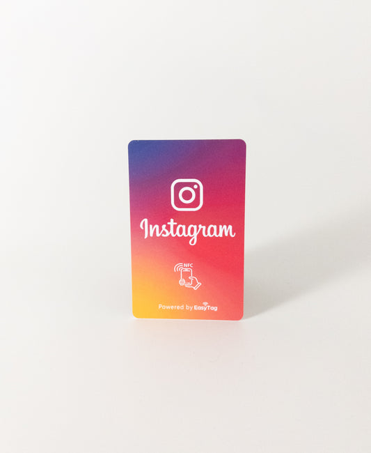 Instagram NFC Kort- Easytag